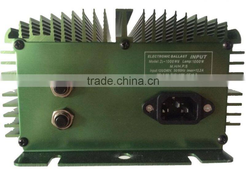 high qualiyty 250W 400W 600W 1000w greenhouse indoor electronic ballast without fan