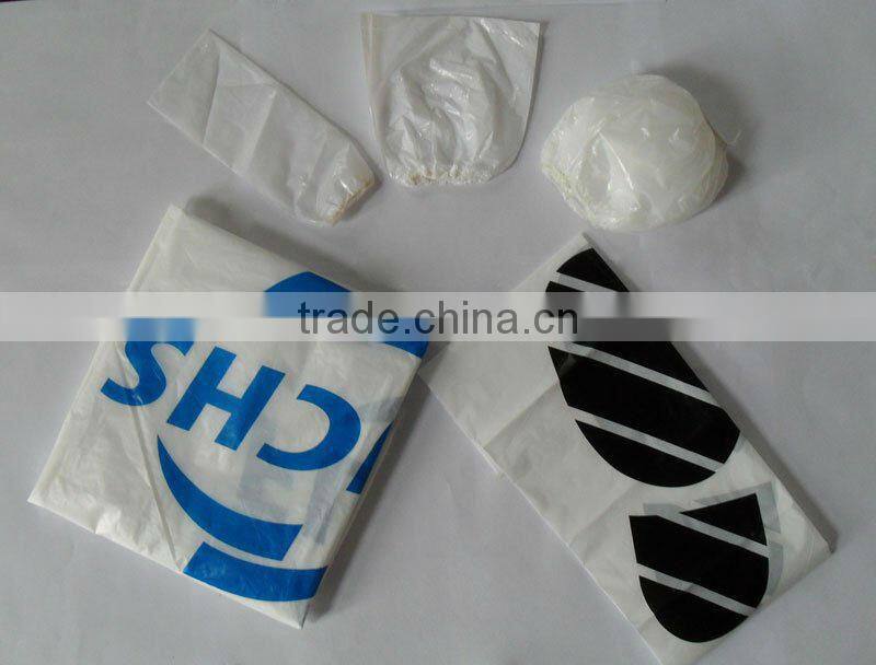 Disposable LDPE plastic car seat cover with print logo