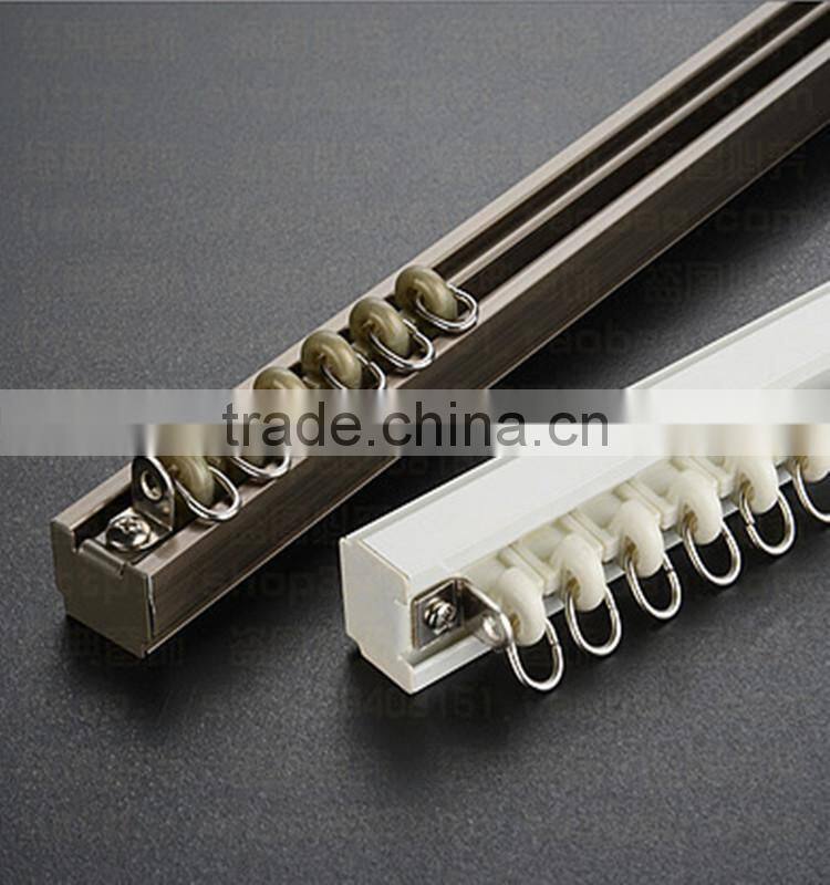 Anodized bending types of aluminum truck curtain rails