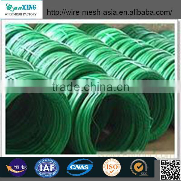 Factory Direct PVC Coated Iron Wire PVC Tie Wire PVC Wire Green