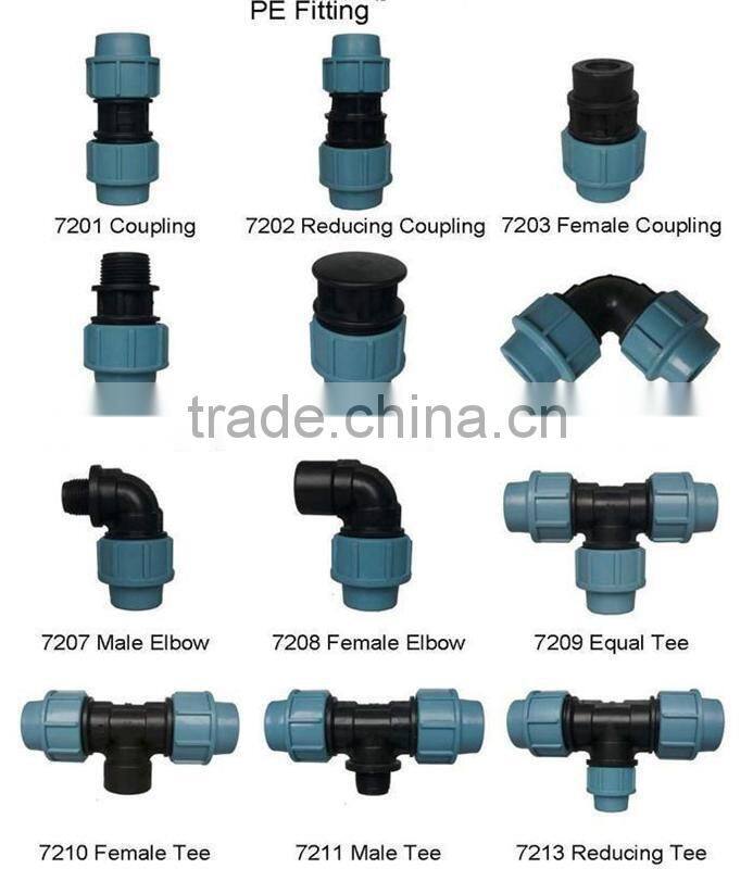 threaded fitting male elbow for water pipe