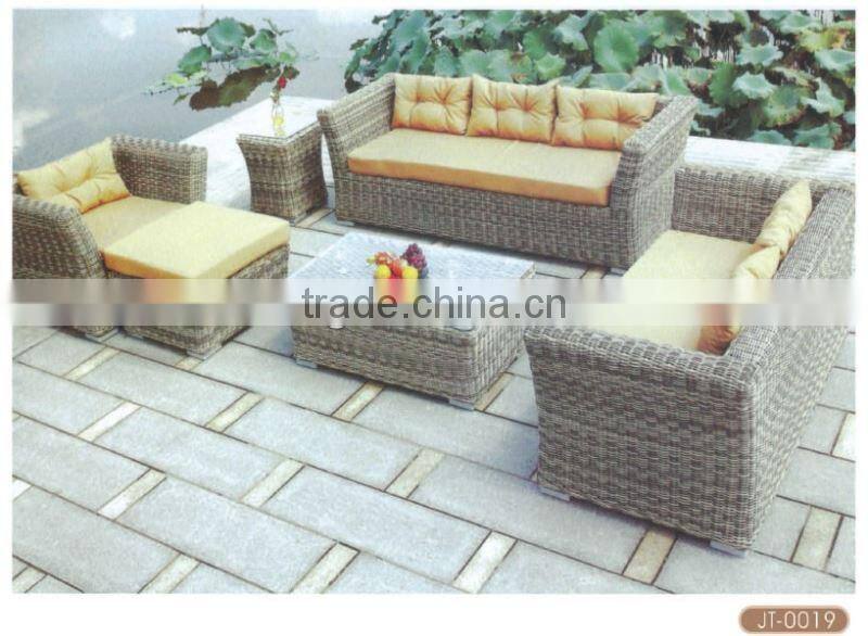 Stock rattan garden furniture Sofa Set