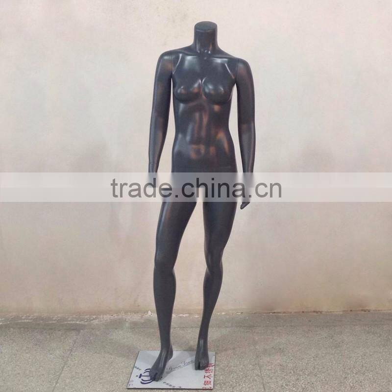 Cheap Fiberglass Sports Female Mannequin Without Head C-YZSM-001