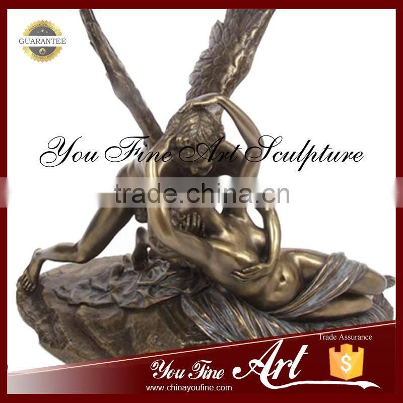 Greek Mythology Decorations Garden Bronze Cupid Statue