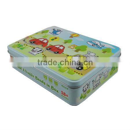 small shaped gift tin box