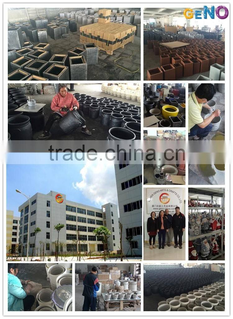 Various of strong fiberstone flower pot, flower planter