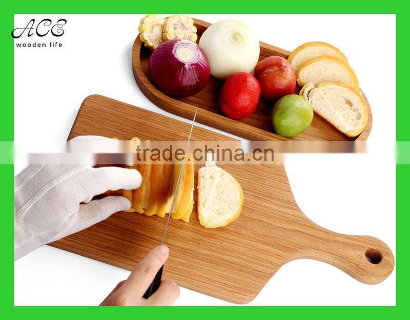 Custom wooden serving plate