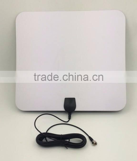 uhf vhf tv antenna , digital indoor tv antenna, amplifier 50miles indoor digital tv antenna for America
