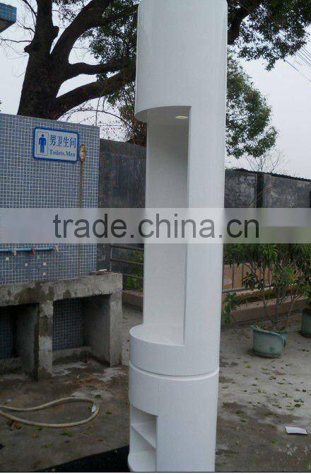 Hi Macs /Corian material design made hotel bathroom