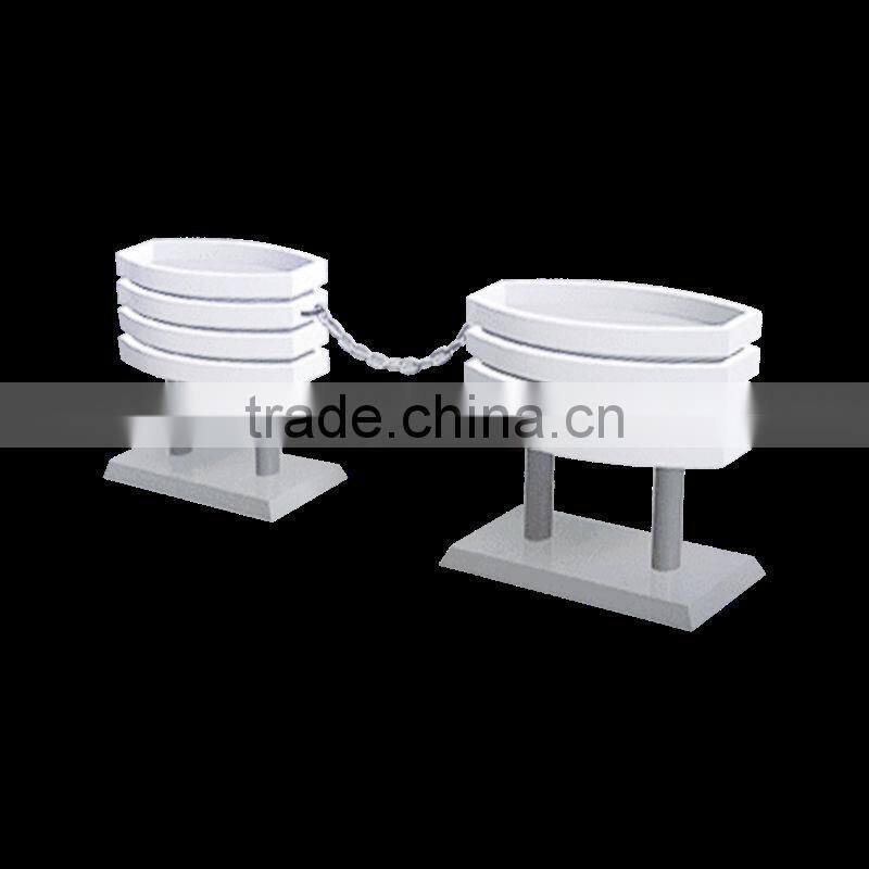 PVC white garden planters box planter