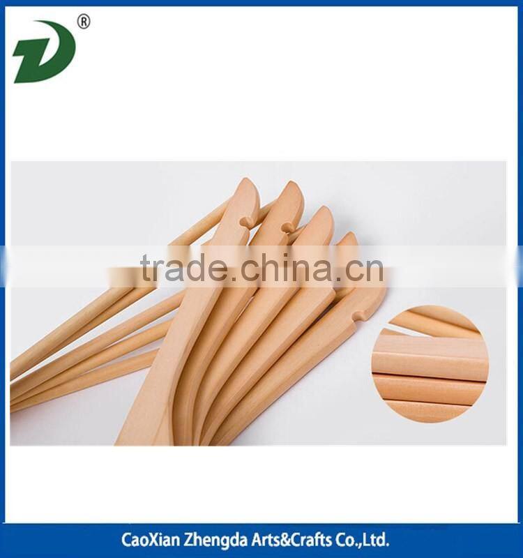 cheap factory price coat hanger for clothes, antique wooden hangers