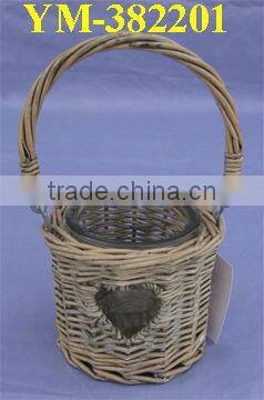 Decorational Wicker Candle Holder