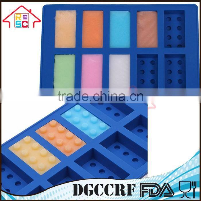 NBRSC Food Grade Silicone Ice Cube Tray Chocolate Mould Fun Kids Party Variety Color