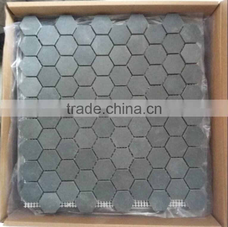 Bluestone Mosaic Tiles hexagon Mosaic Tile