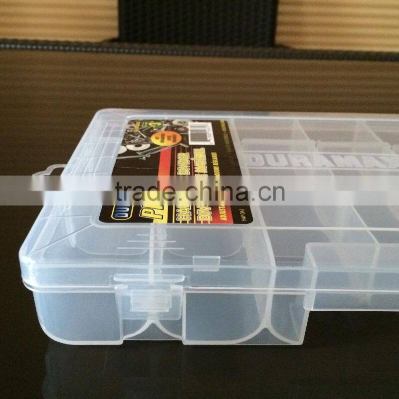 Useful Plastic divided storage box for screws
