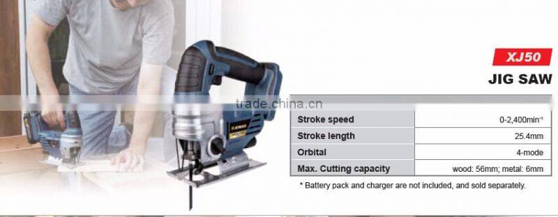 XJ50 18V LI-ION Cordless jig saw