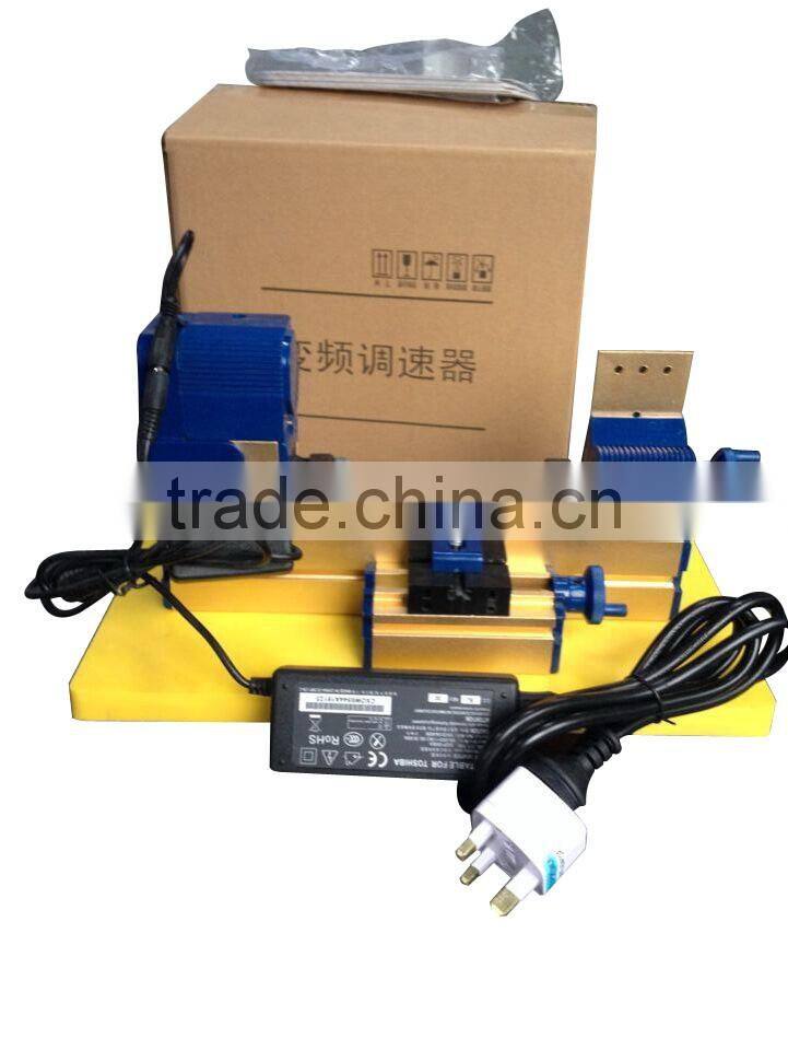 24W Mini Set Wood Turning Lathe Machine Wood Engraving Machine 20000r/min Tool