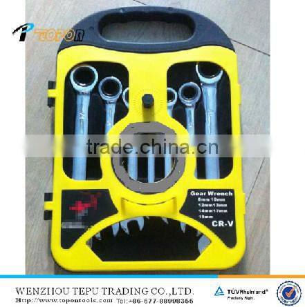 Home Repair Tool Set Chrome Vanadium steel Torgue Spanner Impact Wheel Gear Ratchet Wrench set