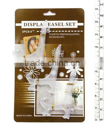 3PC PLASTIC PLATE RACK