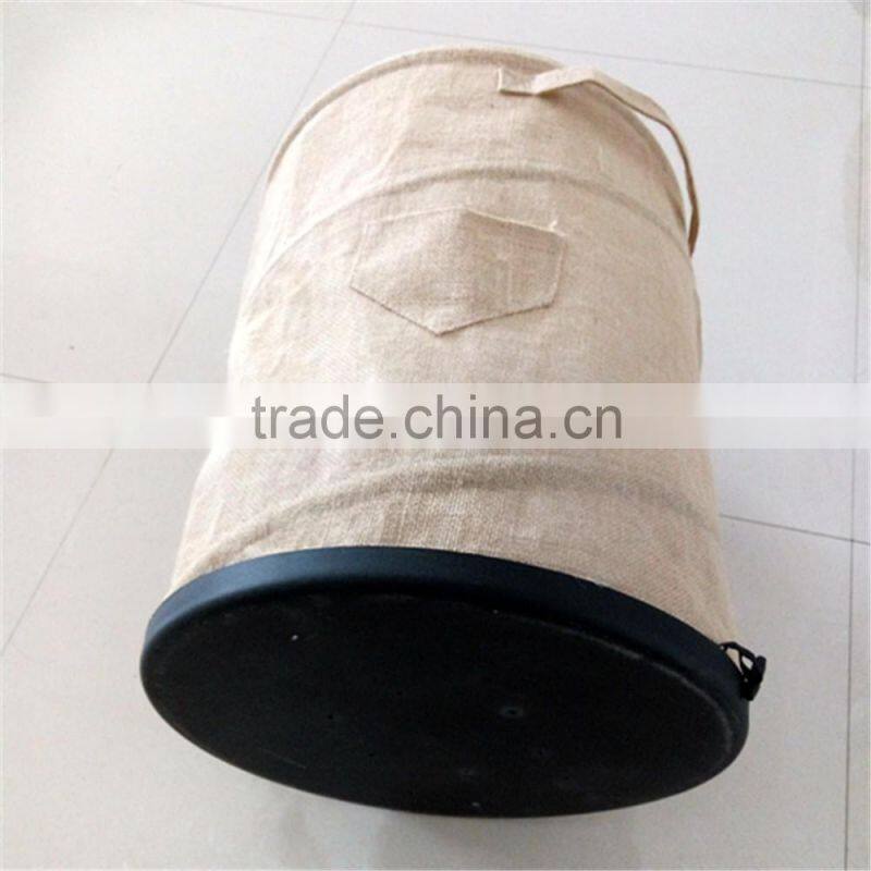 jute pop up garden bag