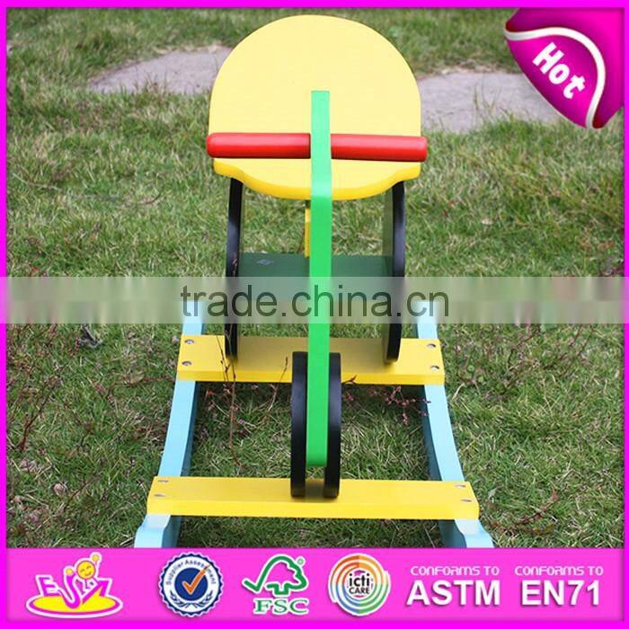 Top fashion cool rocking cars wooden kids ride on toys W16D002-S