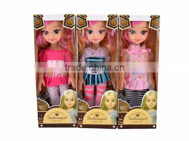 2016 PVC material baby doll toy for gift in chenghai