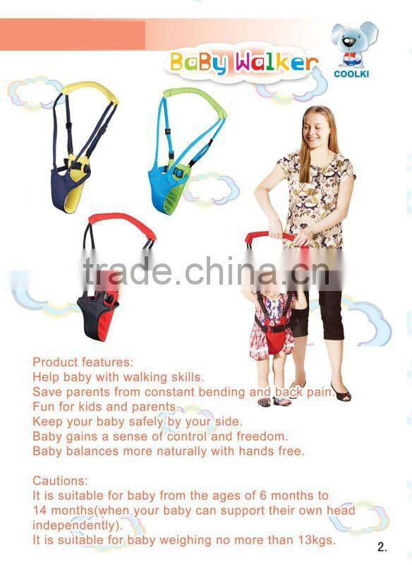 Baby todllers belt for learning walking,cotton baby walker