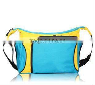 fashion pretty shoulder sling bag for sports with polyester