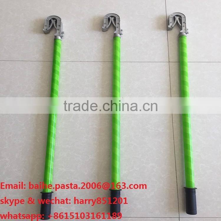 Handheld grounding rod earth wire /China security earth wire with clamp