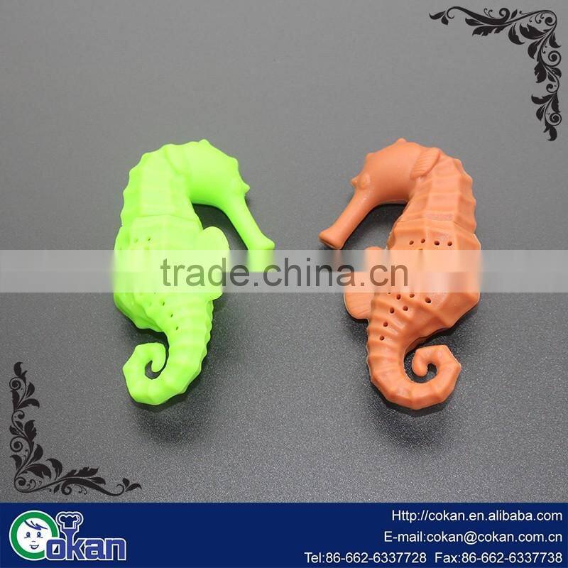 Funny Silicone sea horse infuser/ Tea Device CK-TI187