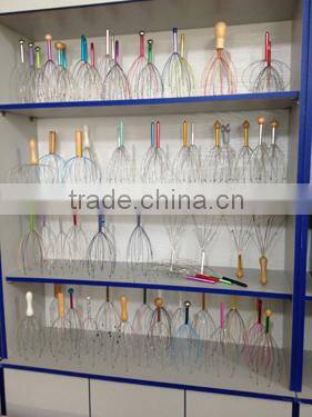 Sunlike 2014 hot!!!metal head massager manufacturer head scalp massager for hair