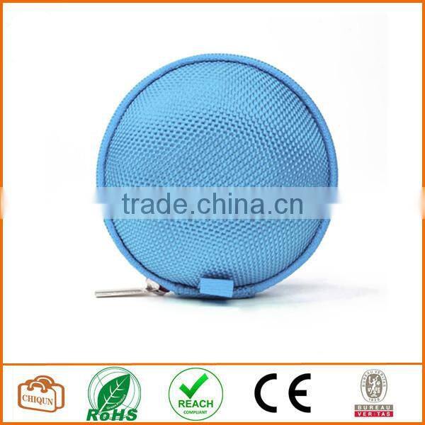 (Light Blue and Pink)Earphone Handsfree Headset HARD EVA Case