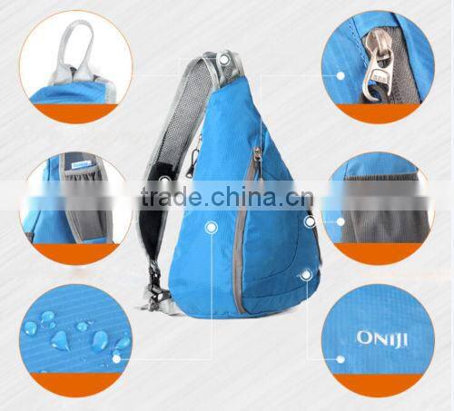 New Sport Hiking Bicycle Shoulder Messenger Backpack Sling Chest Cross Body Bag Rucksack