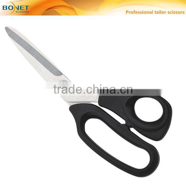 S14006P LFGB certificated 9" dress cutting plastic handle tailor sewing scissors