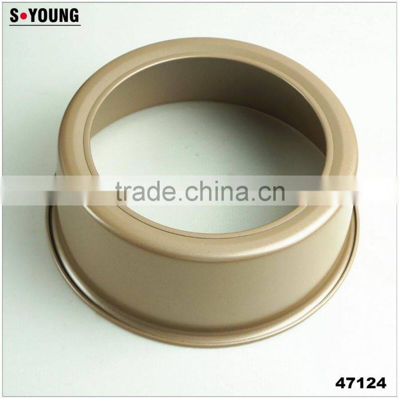 47124 Hollow Chiffon Cake Mold Cake Pan Baking Mould with Removable Bottom