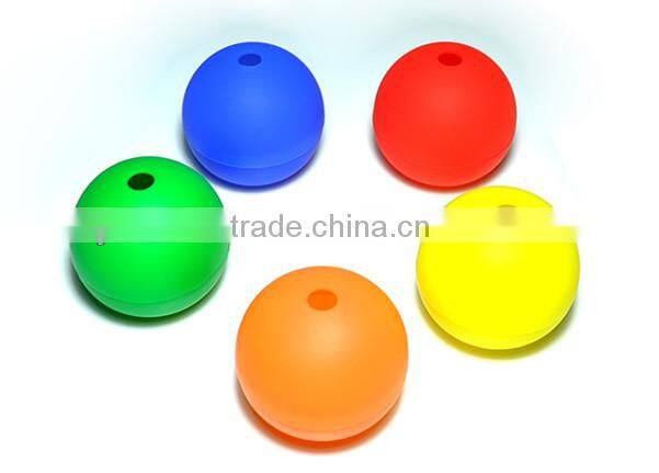 Hot sale food grade whiskey silicone ice ball mold for promotional gift