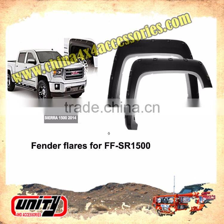 ABS material Fender Flare for 09-15 Dodge Ram 1500
