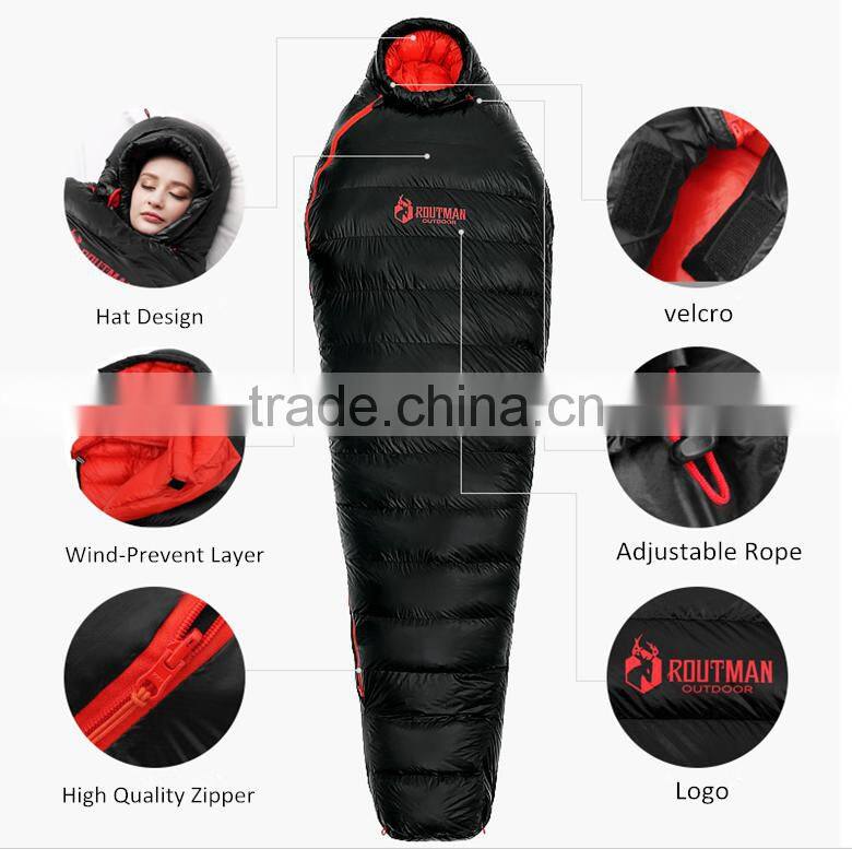 Arctic Pole Cattle Sleeping Bag Camping Down Sleeping Bag