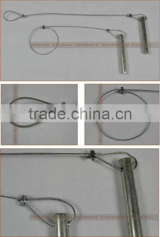 support pin with wire