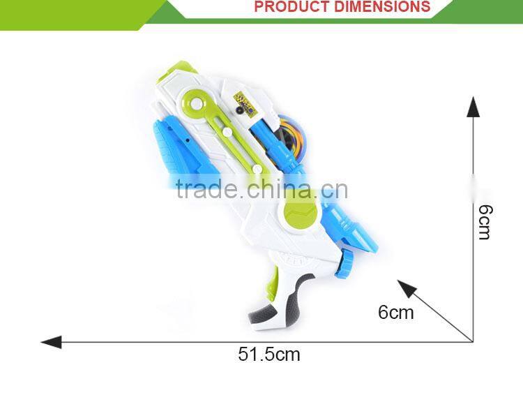 Summer outdoor plastic air pressure toy water gun for kids