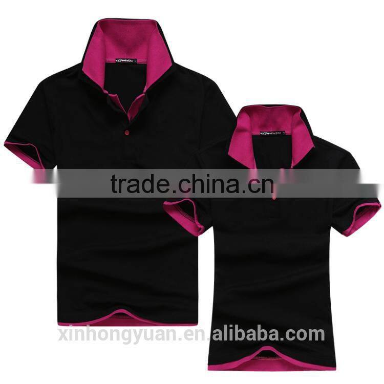 custom colorful men polo t shirt designs combination polo t-shirt