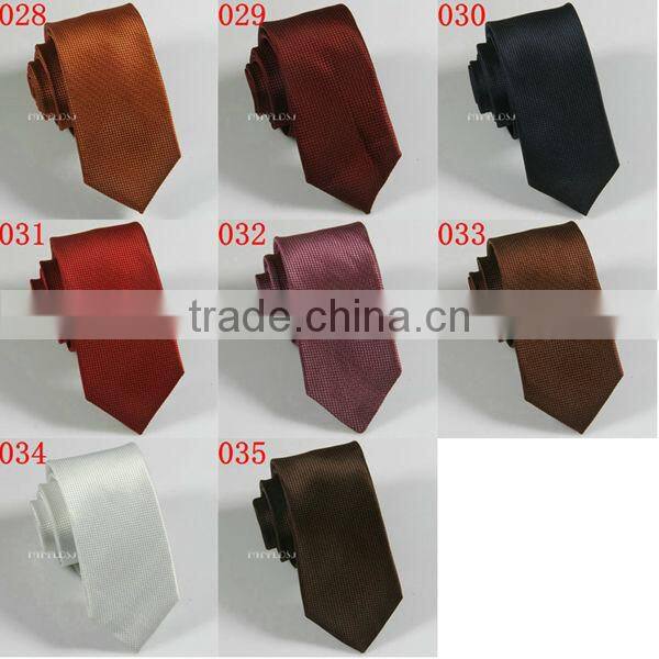 HD-T18 2014 Men's new fashion polyester striped tie,custom checked neck tie