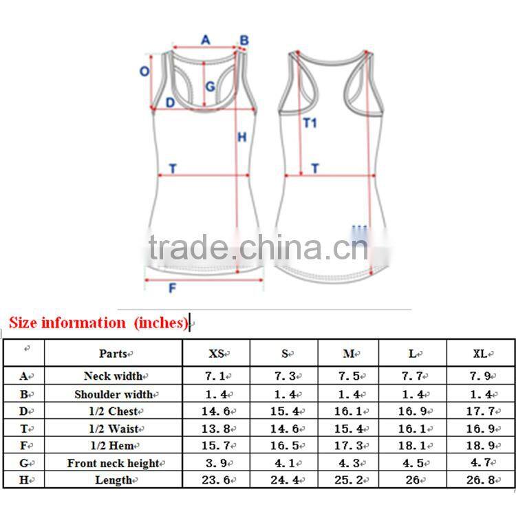 Custom OEM Workout Plain Elastic Cool Dry woman tank top Women Gym Sports Yoga Jogging Tank Top