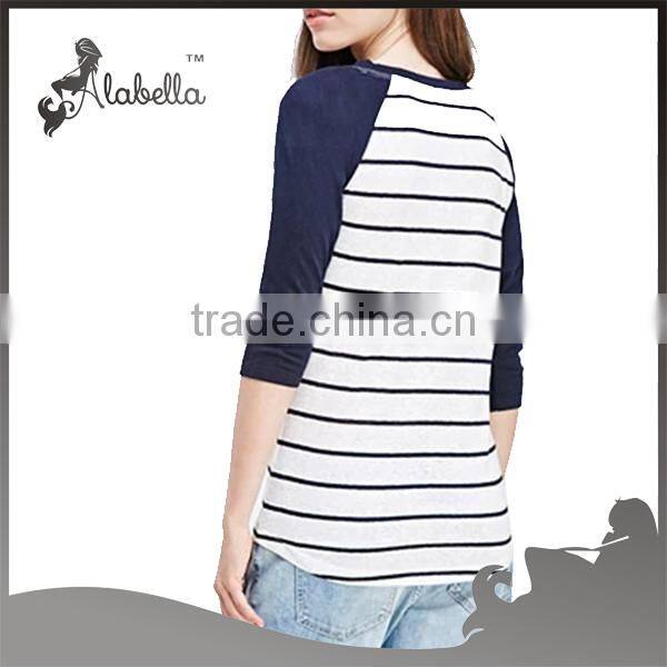 Tshirts with logo baseball tee in tshirts factory