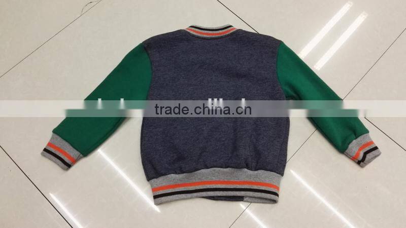 Clothing stock lot children hot sale fashion design compound jacket