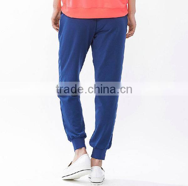 adults fashion side pocket jogging pants with elastic band for women