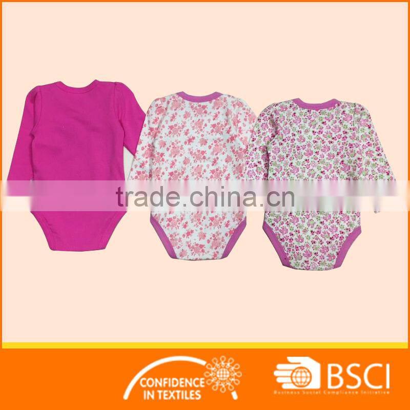 Baby Cotton printd Romper Playsuit 3-24M