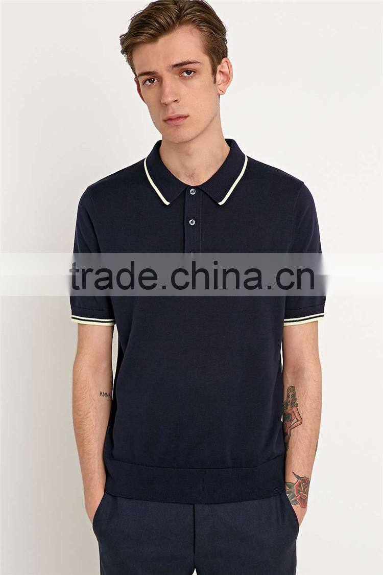 China factory trendy cotton pique polo shirt 100% hemp polo shirt