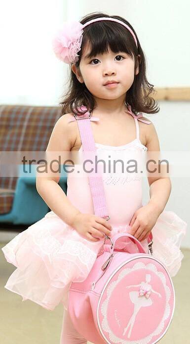 2016 Wholesale Girl's Pink Round Fashion kid eco bag