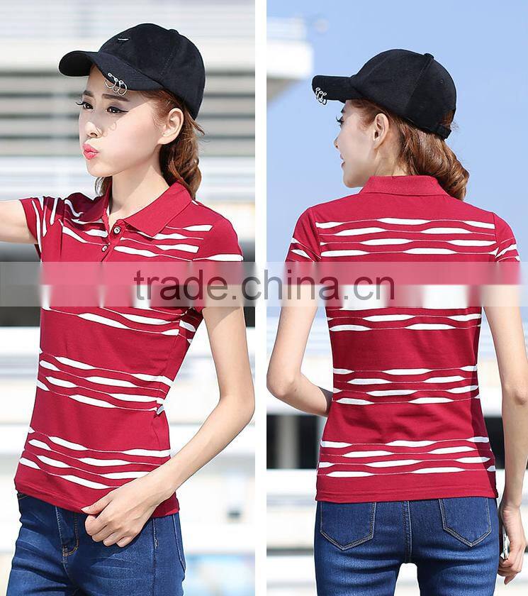 New arrive Fashion high quality good price ladies sports Polo shirt Wholesale Polo t-shirt